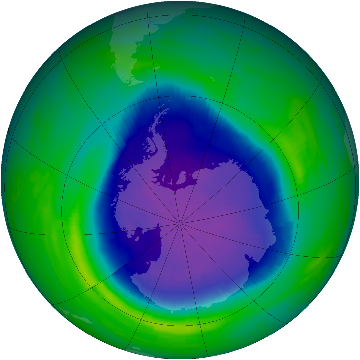 Ozone Map 1990-10-04